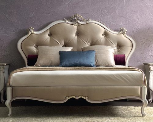 silk bed upholstery