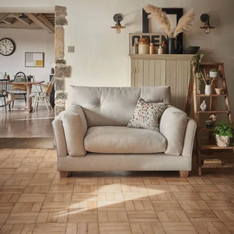 Compact love seat sofa for modern interiors Dubai