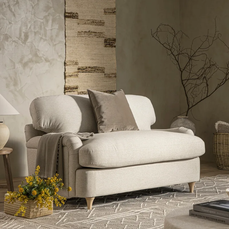 Love seat sofa for villas and homes in UAE