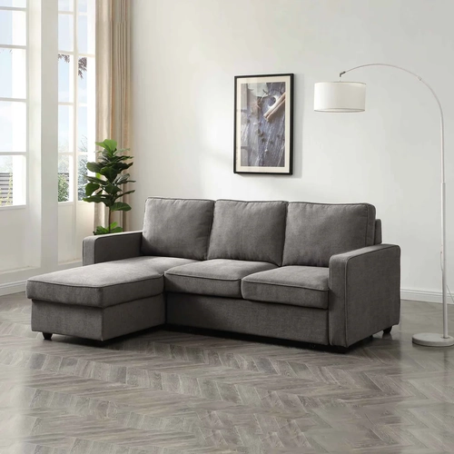 Soldier Grey 3 Seater Love Seat Sofa