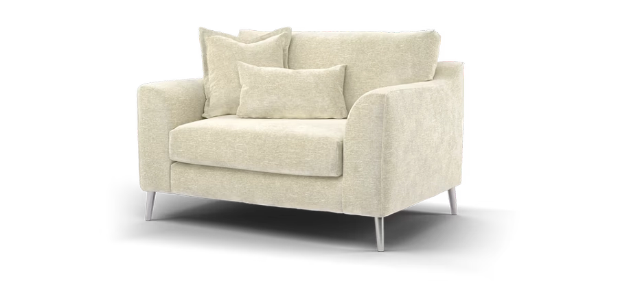 mayfair Loveseat with Foam Cushion