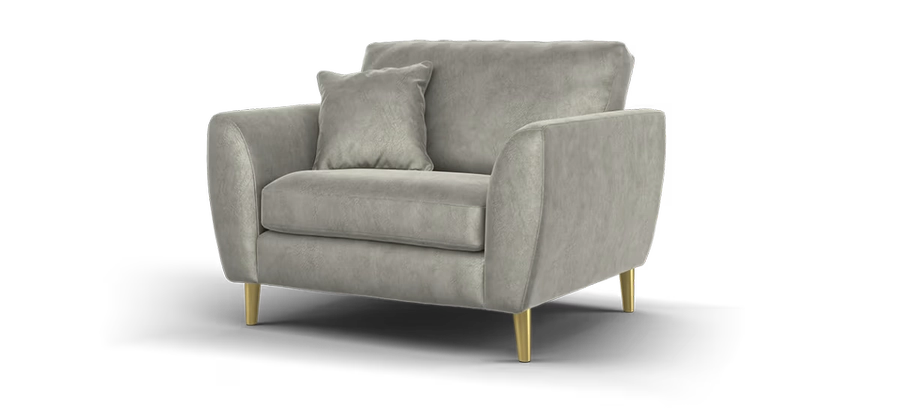 the hackney love seat sofa