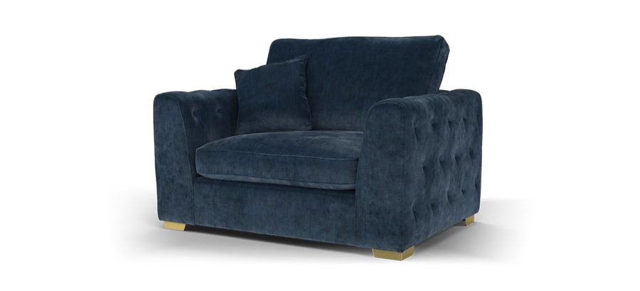 the valentina Full Back Loveseat with foam seat in dubai